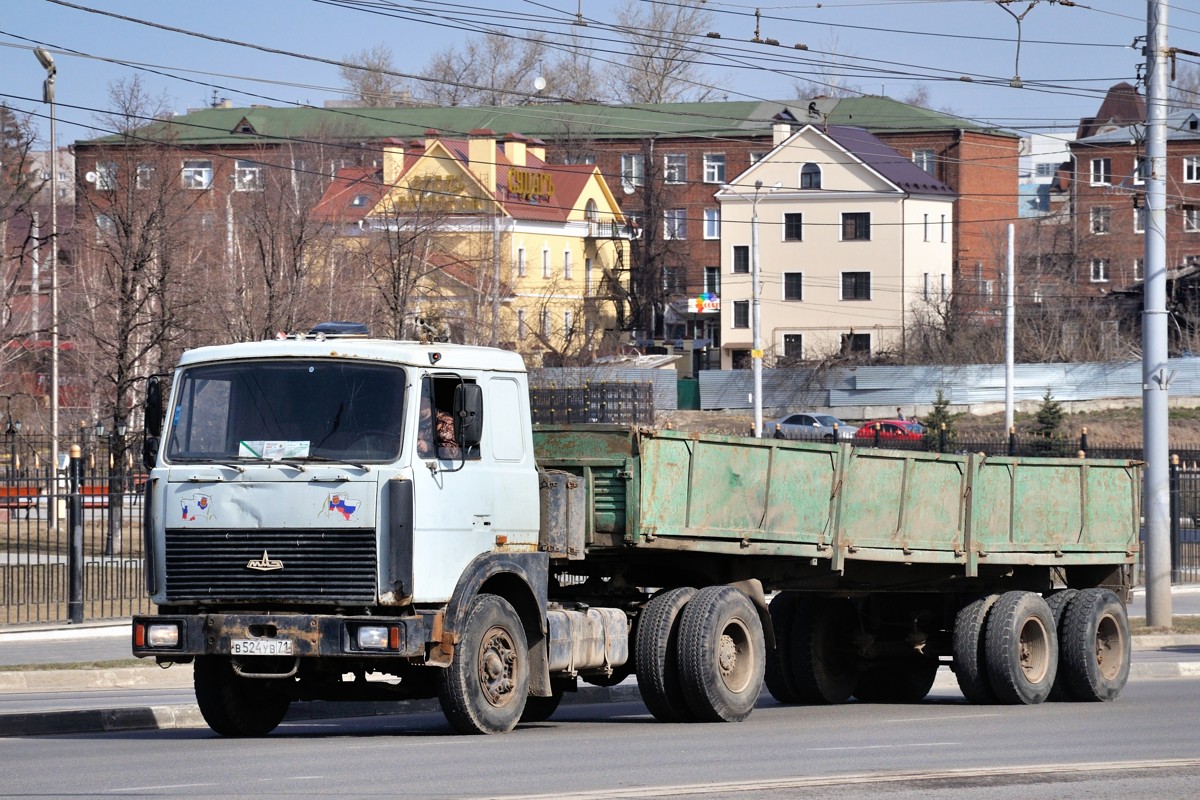 Тульская область, № В 524 УВ 71 — МАЗ-54329