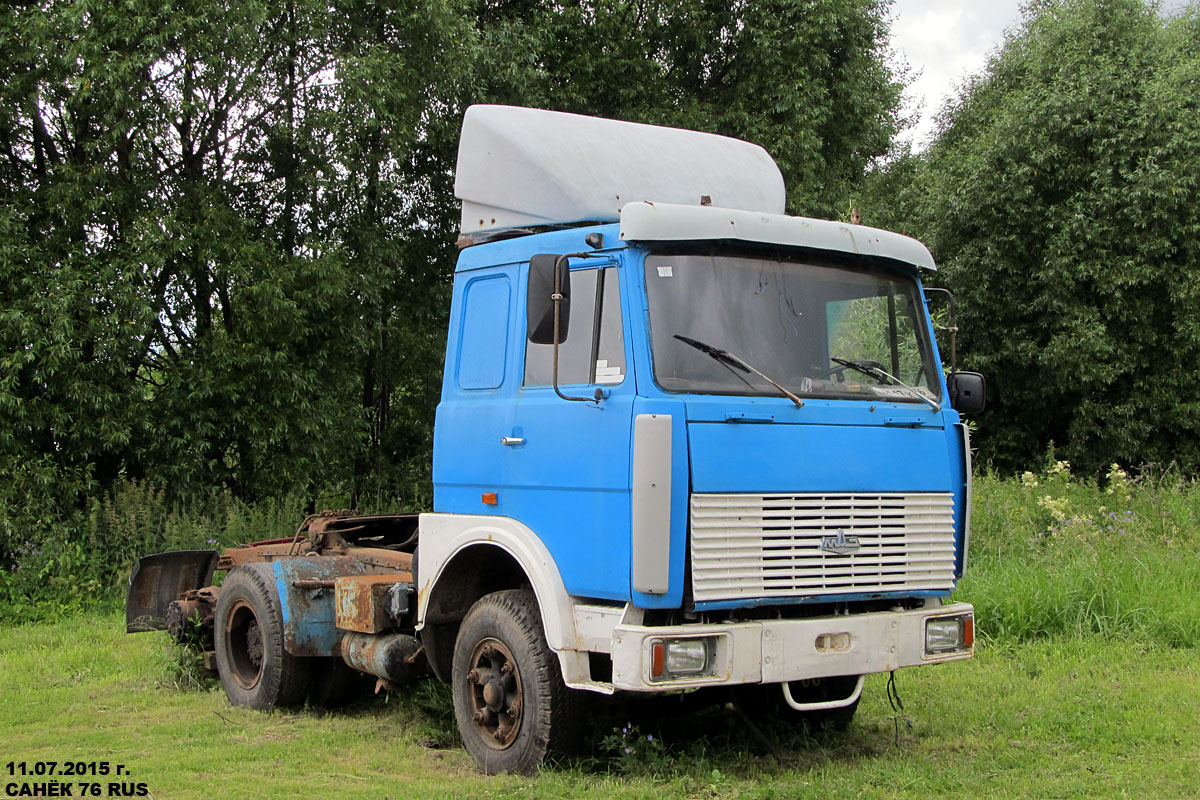 Ярославская область, № АМ 117 Х 76 — МАЗ-6422 (общая модель)