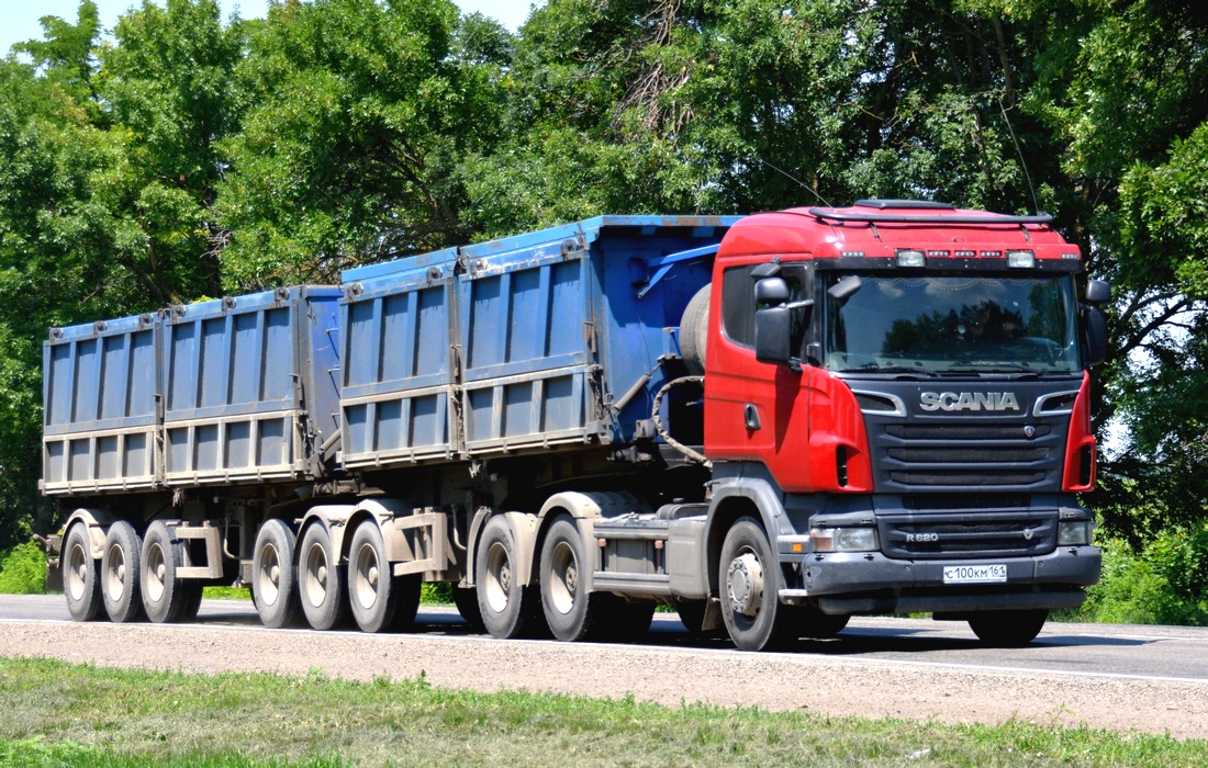 Ростовская область, № С 100 КМ 161 — Scania ('2009) R620