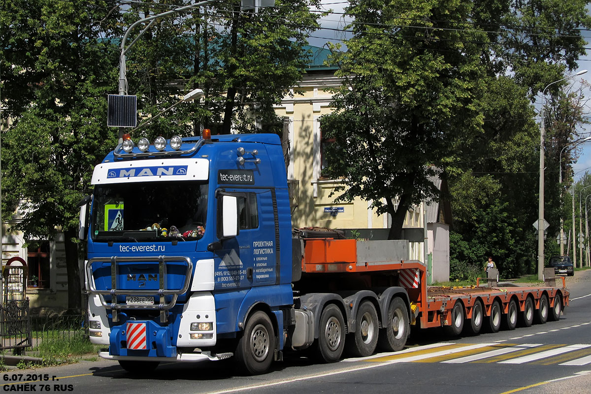 Москва, № У 238 ЕЕ 750 — MAN TGX ('2007) 41.540