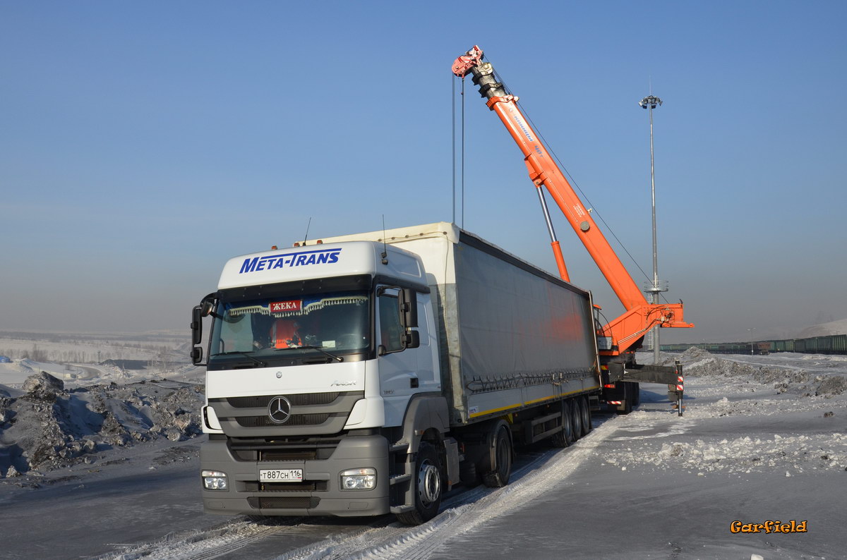 Татарстан, № Т 887 СН 116 — Mercedes-Benz Axor 1840 [Z9M]