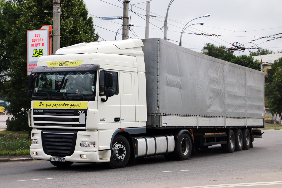 Брестская область, № АК 1165-1 — DAF XF105 FT