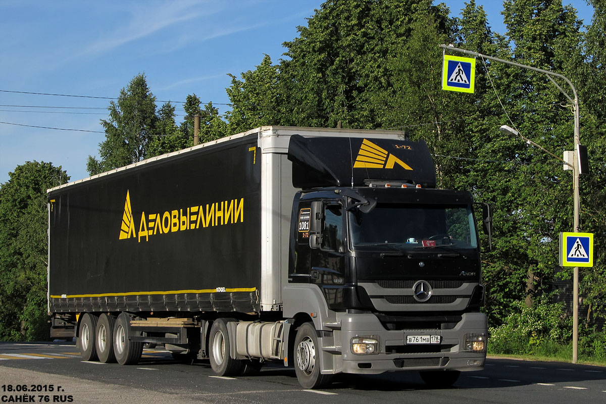 Тюменская область, № 1081 — Mercedes-Benz Axor 1836