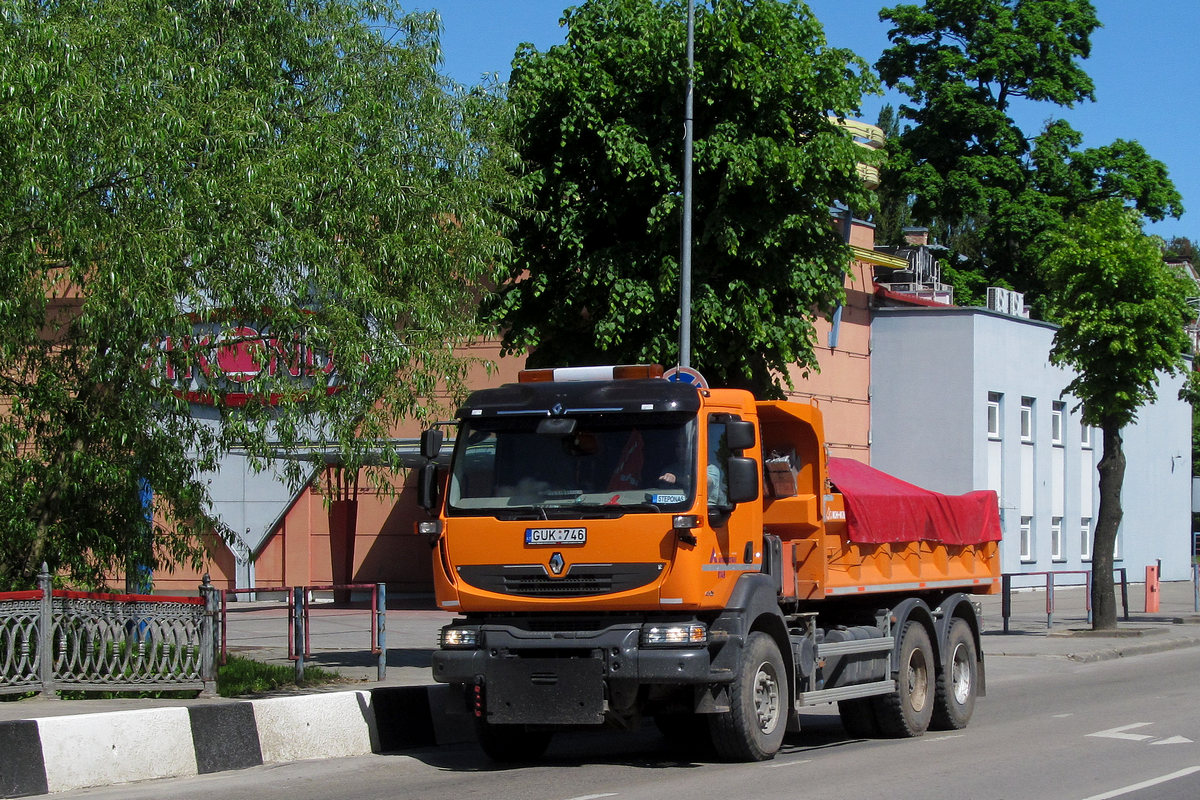 Литва, № GUK 746 — Renault Kerax