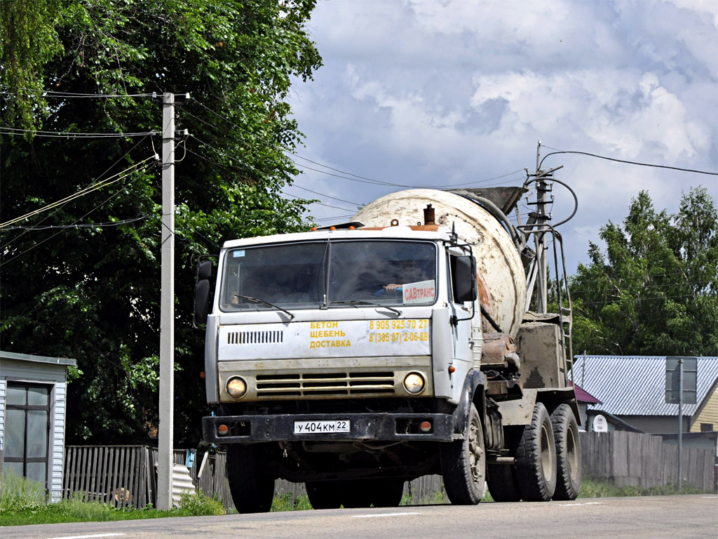 Алтайский край, № У 404 КМ 22 — КамАЗ-5410