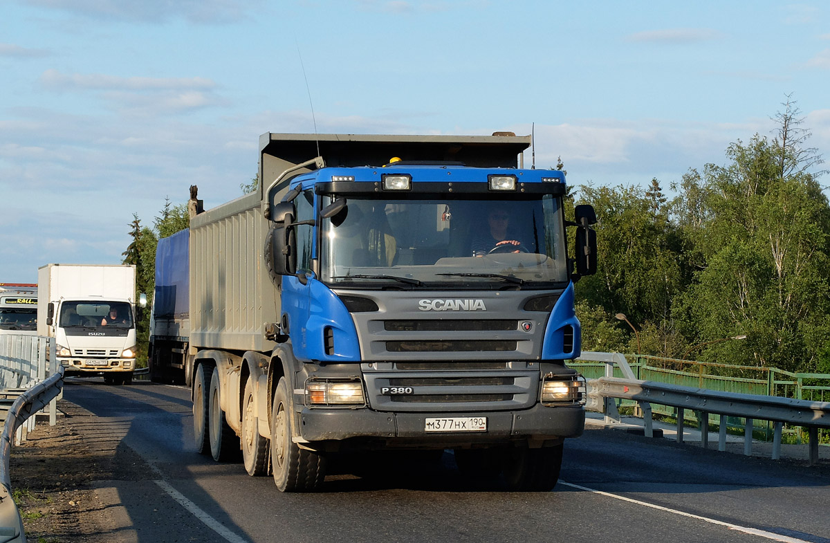 Московская область, № М 377 НХ 190 — Scania ('2004) P380