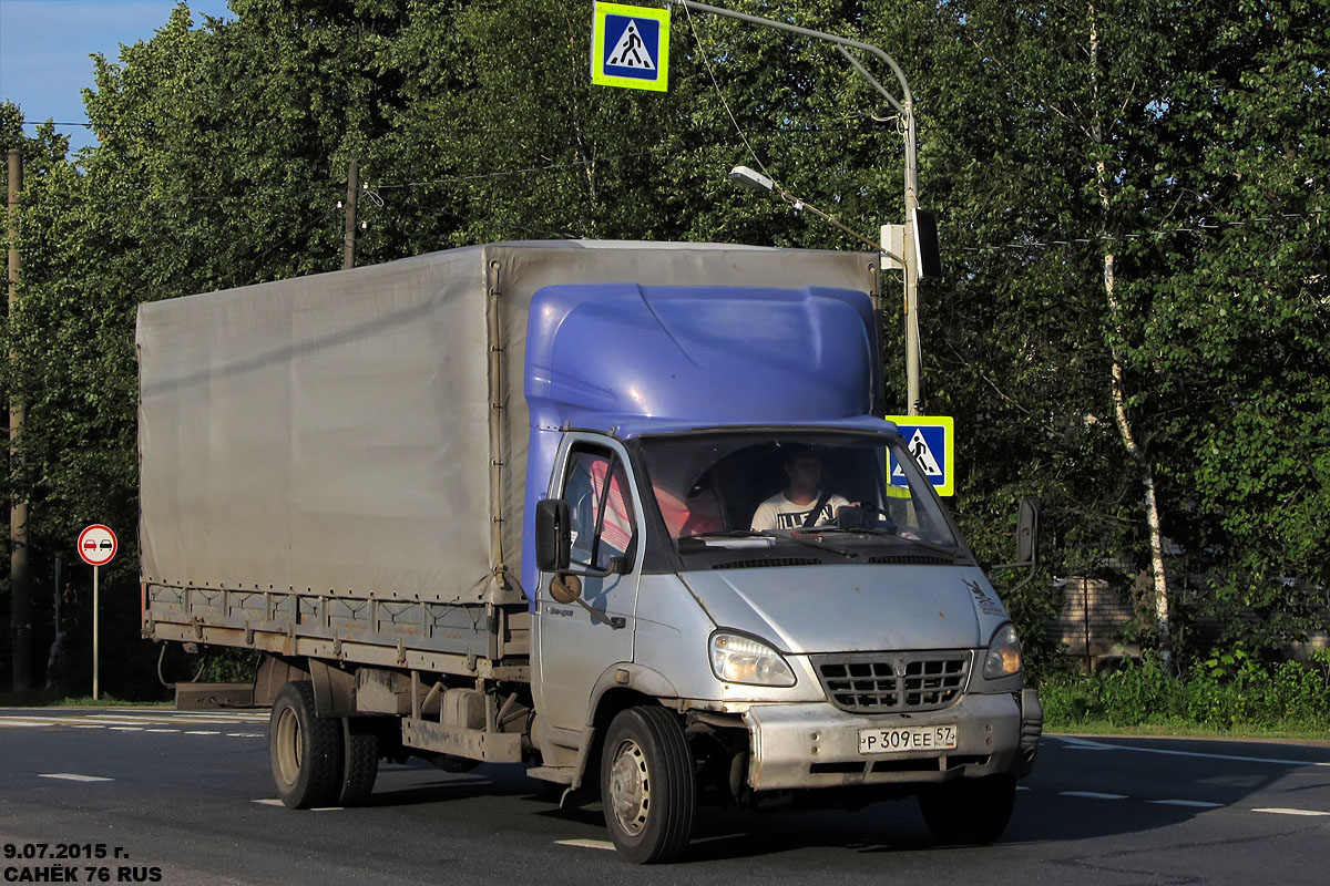 Орловская область, № Р 309 ЕЕ 57 — ГАЗ-331041 "Валдай"