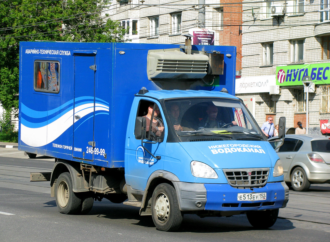 Нижегородская область, № Е 513 ЕУ 152 — ГАЗ-33106 "Валдай"