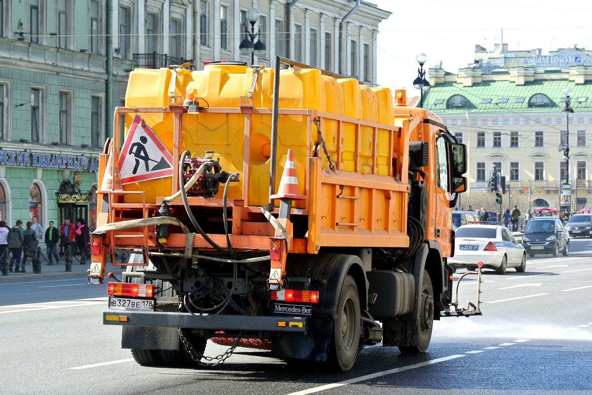 Санкт-Петербург, № В 327 ВЕ 178 — Mercedes-Benz Actros ('2009) 2041