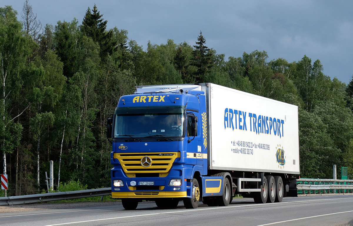 Польша, № PNT-29684 — Mercedes-Benz Actros ('2003) 1844