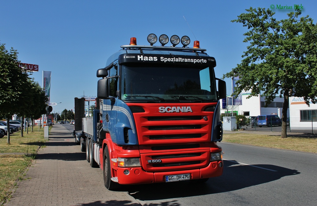 Германия, № GG-DH 470 — Scania ('2004) R500