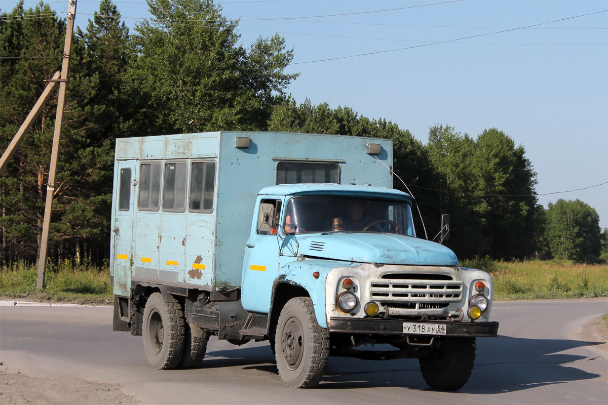 Новосибирская область, № У 318 АУ 54 — ЗИЛ-130 (общая модель)