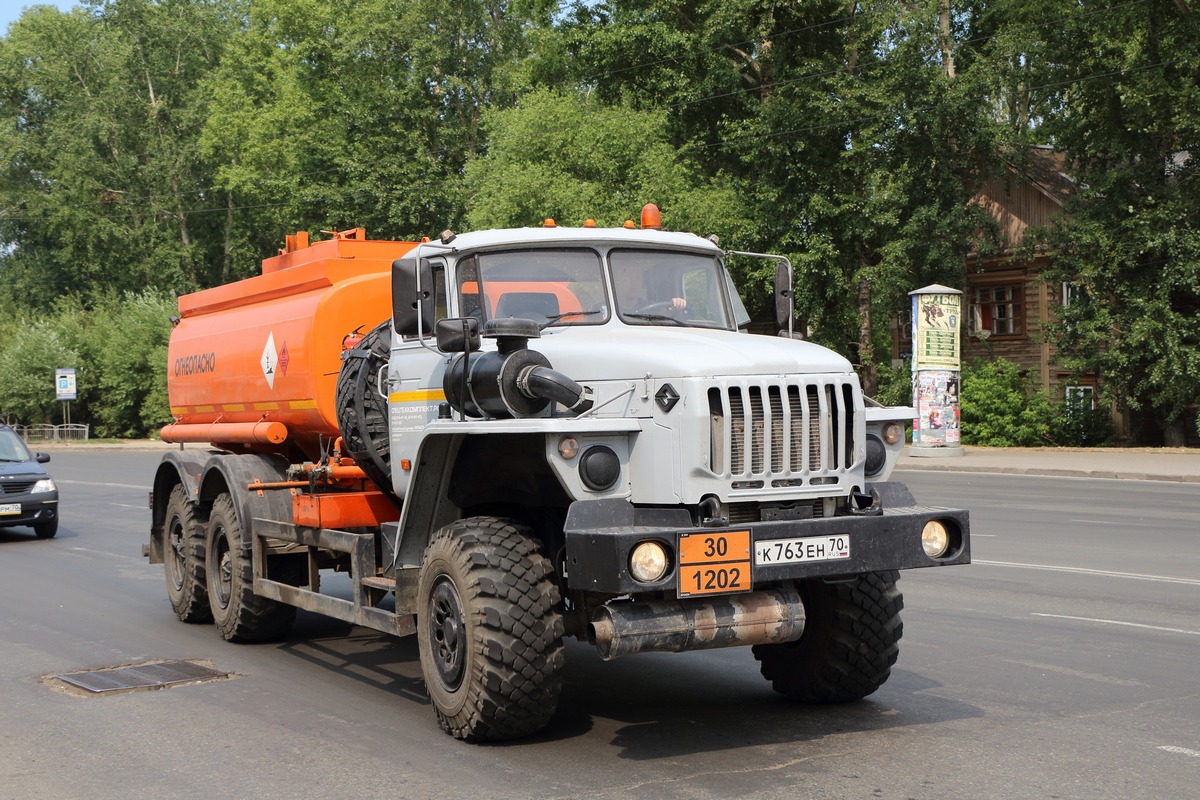 Томская область, № К 763 ЕН 70 — Урал-4320-70