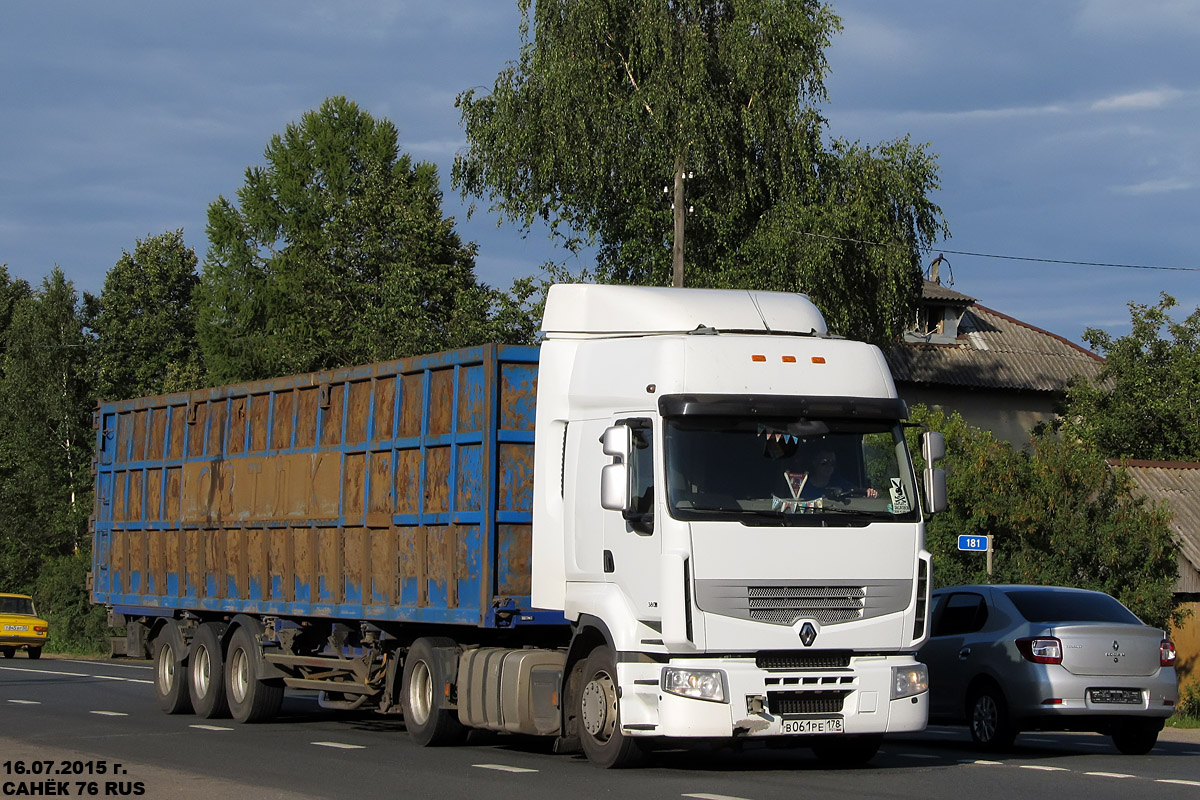 Санкт-Петербург, № В 061 РЕ 178 — Renault Premium ('2006) [X9P]