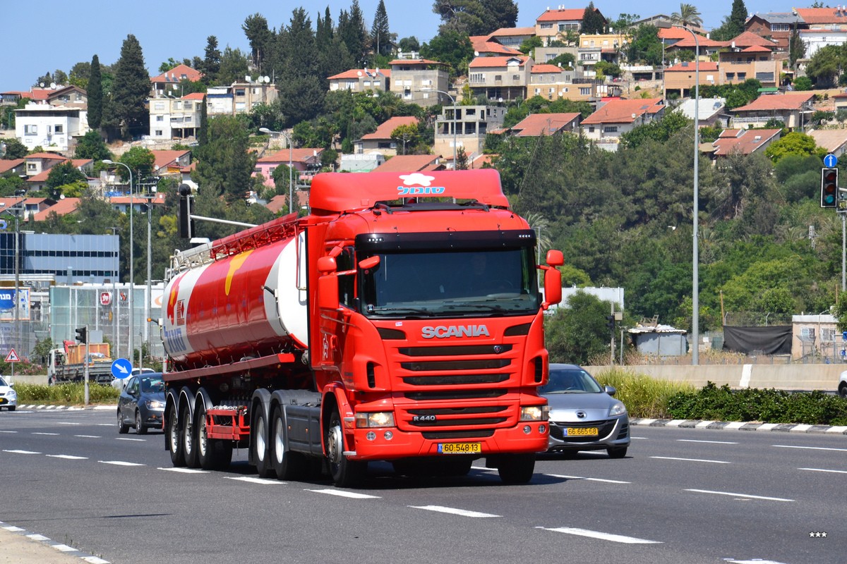 Израиль, № 60-548-13 — Scania ('2009) R440