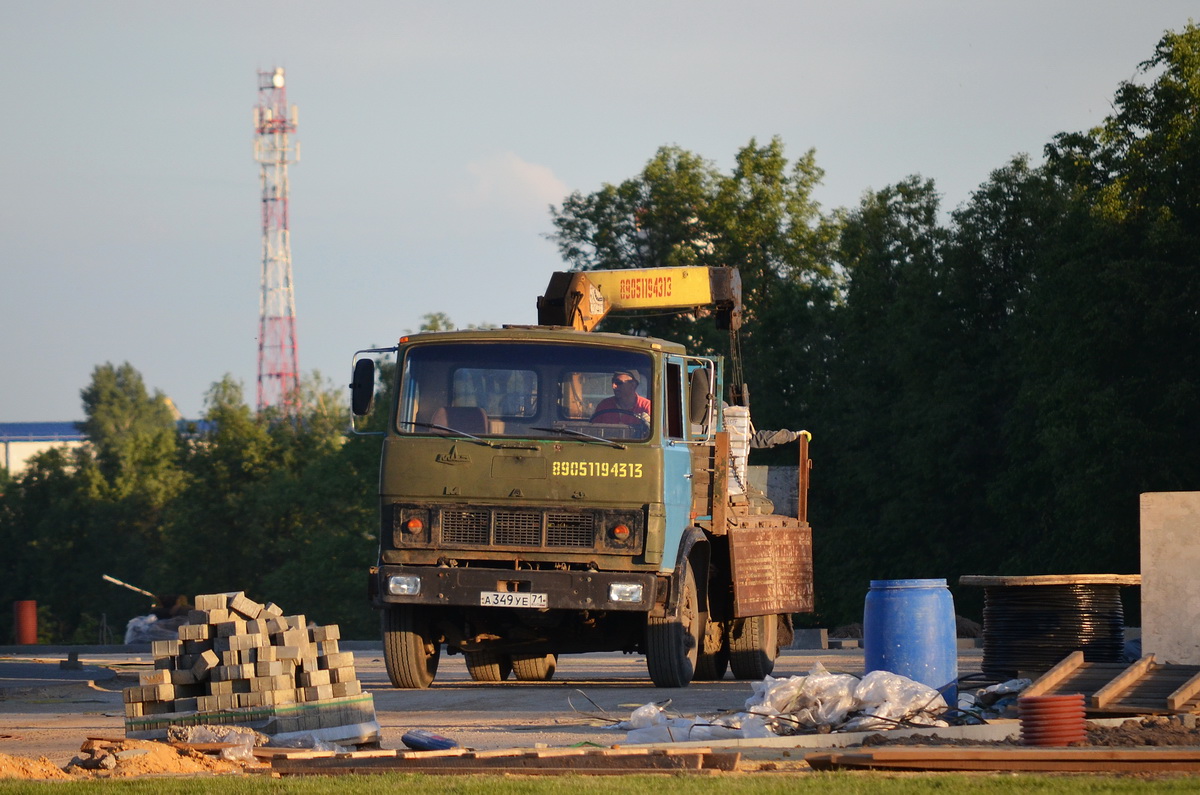 Тульская область, № А 349 УЕ 71 — МАЗ-53371