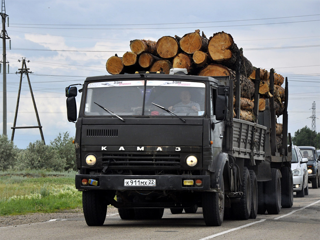 Алтайский край, № К 911 МХ 22 — КамАЗ-5320