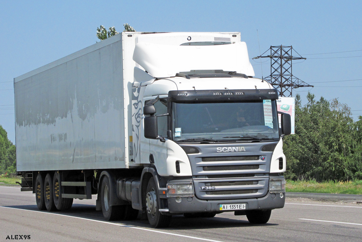 Киевская область, № АІ 1351 ЕІ — Scania ('2004) P380