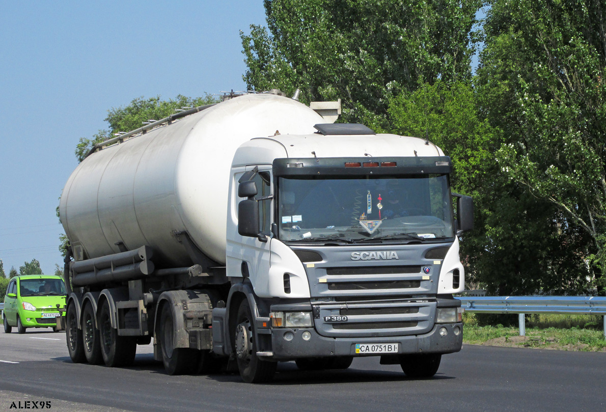 Черкасская область, № СА 0751 ВІ — Scania ('2004) P380