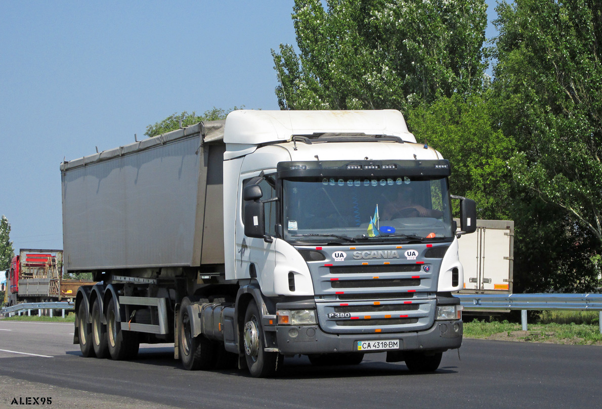 Черкасская область, № СА 4318 ВМ — Scania ('2004) P380