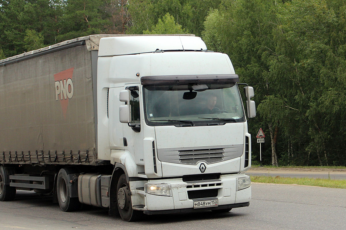 Нижегородская область, № М 848 УМ 152 — Renault Premium ('2006)