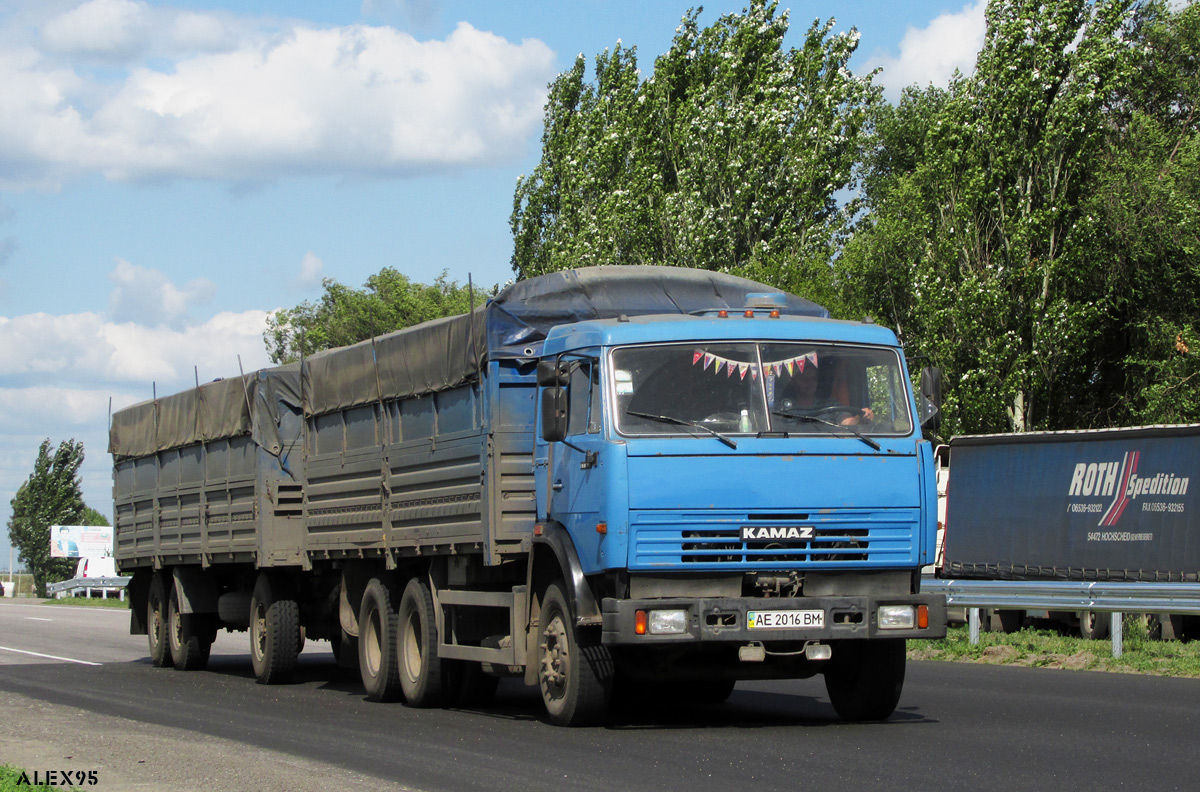 Днепропетровская область, № АЕ 2016 ВМ — КамАЗ-53215-15 [53215R]