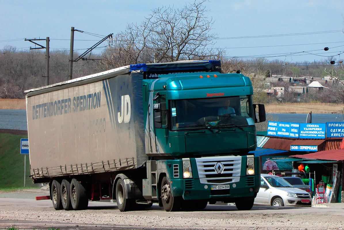 Николаевская область, № ВЕ 0234 ВА — Renault Magnum E-Tech ('2001)