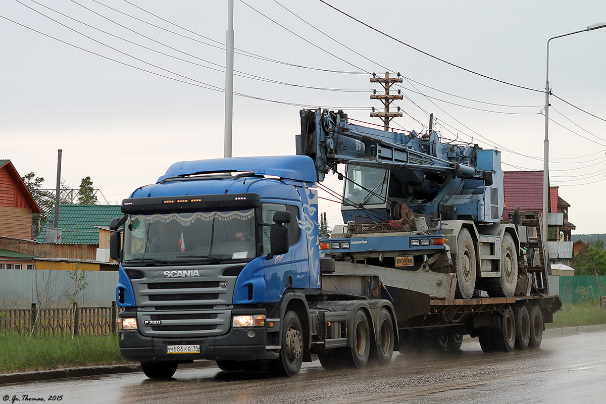 Саха (Якутия), № М 686 КВ 14 — Scania ('2004) P380