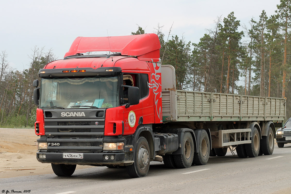 Саха (Якутия), № Х 436 КН 14 — Scania ('1996) P340