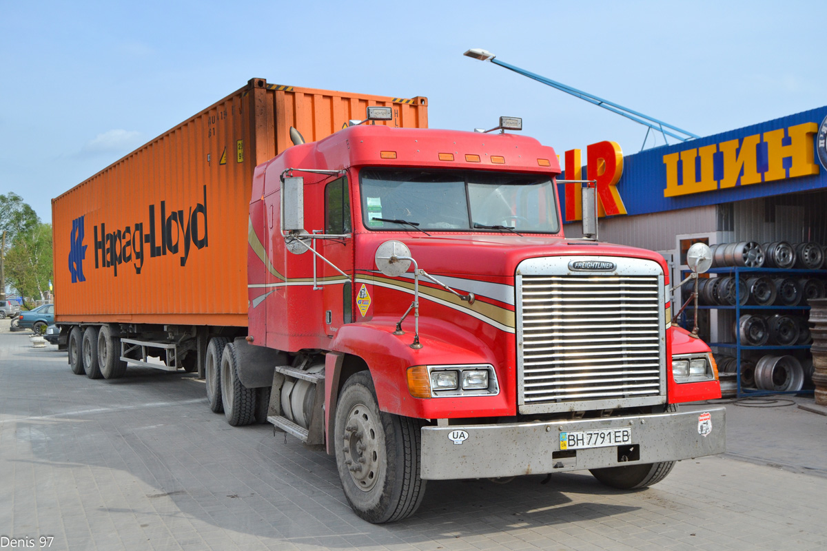 Одесская область, № ВН 7791 ЕВ — Freightliner FLD 120