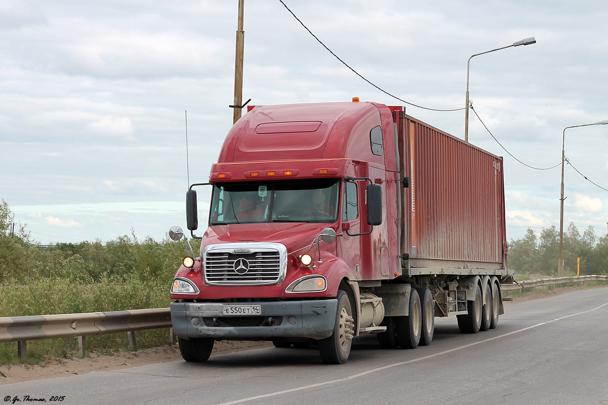 Саха (Якутия), № Е 550 ЕТ 14 — Freightliner Columbia