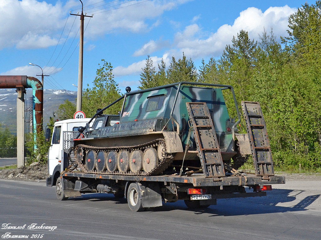 Ярославская область, № Т 215 КК 76 — МАЗ-437041