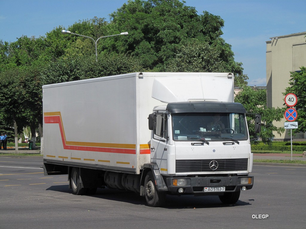 Минск, № АО 5163-7 — Mercedes-Benz LK (общ. мод.)