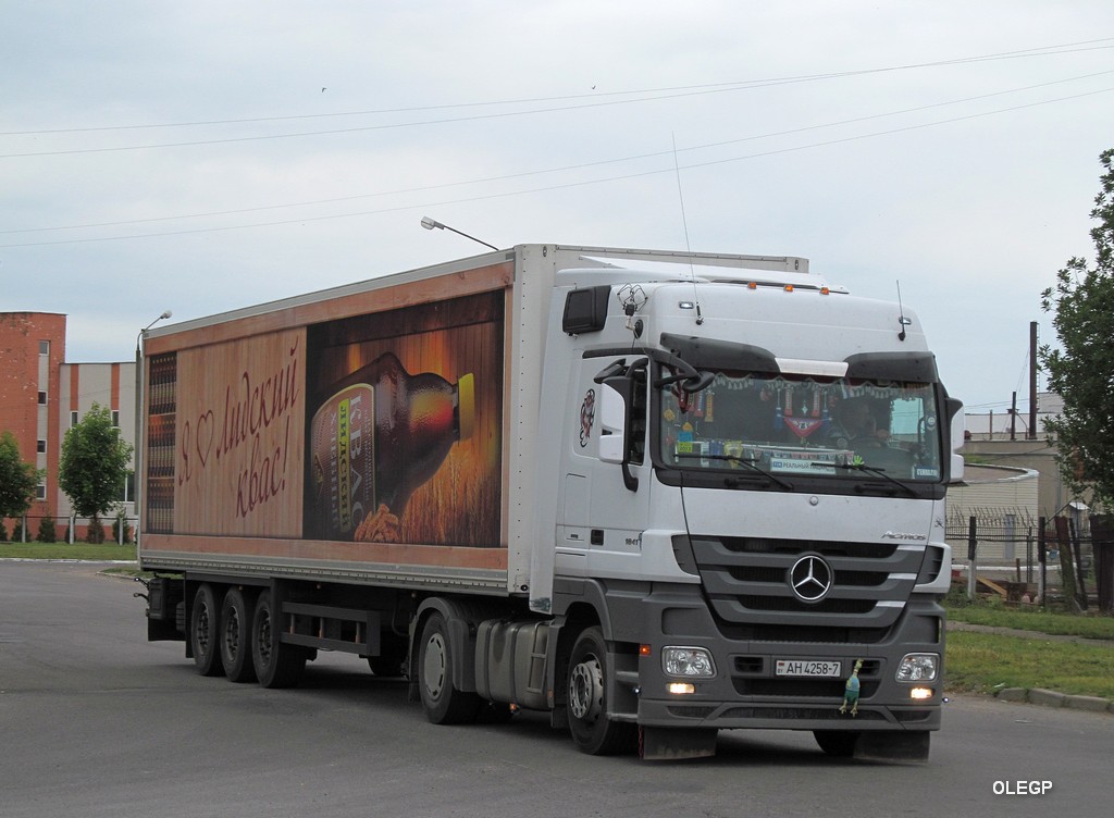 Минск, № АН 4258-7 — Mercedes-Benz Actros ('2009) 1841