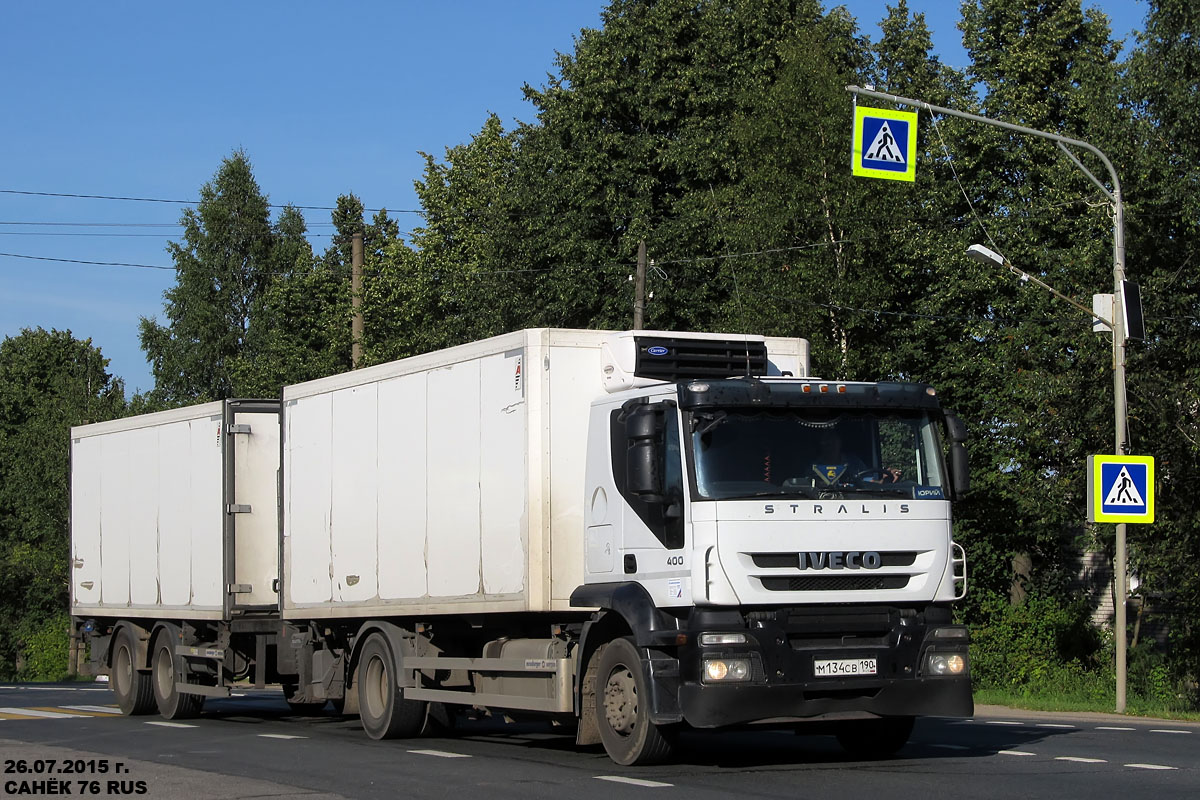 Московская область, № М 134 СВ 190 — IVECO Stralis ('2007) 400