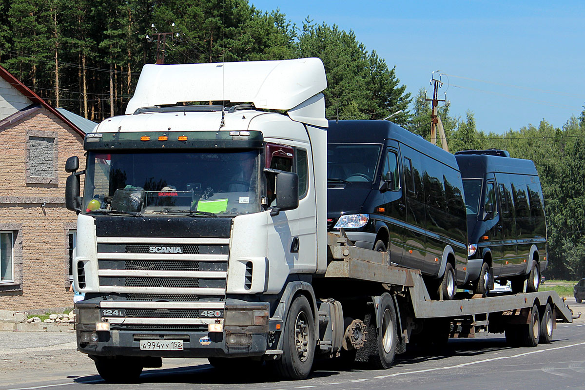 Нижегородская область, № А 994 УУ 152 — Scania ('1996) R124L