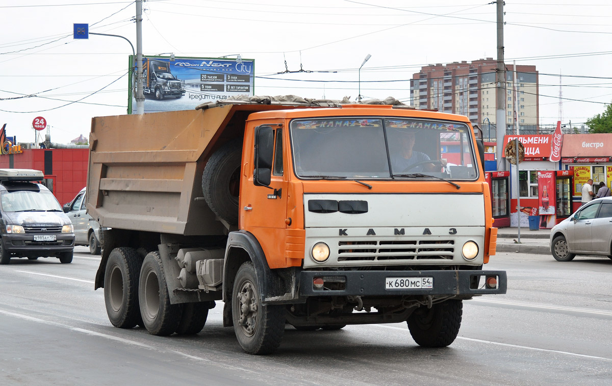 Новосибирская область, № К 680 МС 54 — КамАЗ-5511