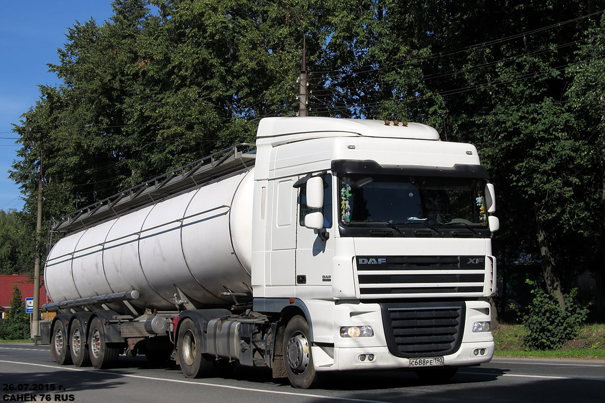 Московская область, № С 688 РЕ 190 — DAF XF105 FT