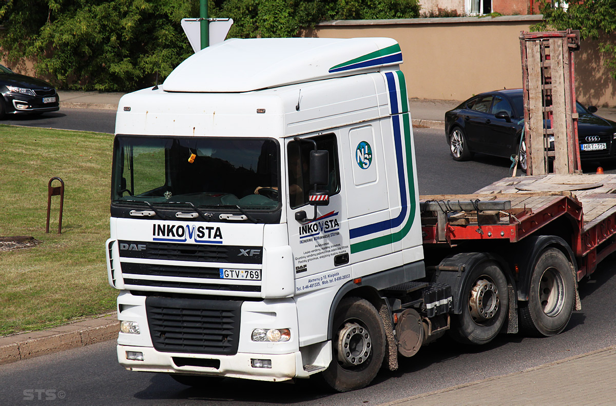 Литва, № GTV 769 — DAF XF95 FTG