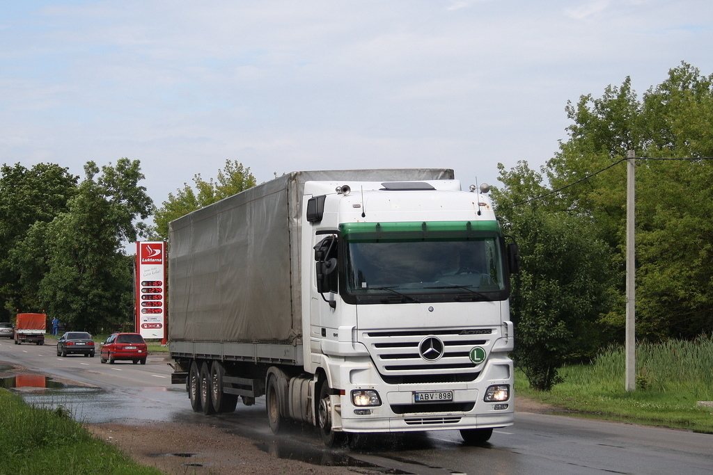 Литва, № ABV 898 — Mercedes-Benz Actros ('2003) 1841