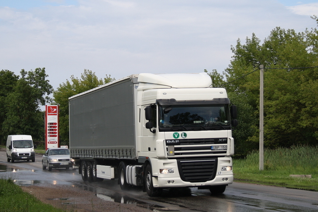 Литва, № GBP 150 — DAF XF105 FT