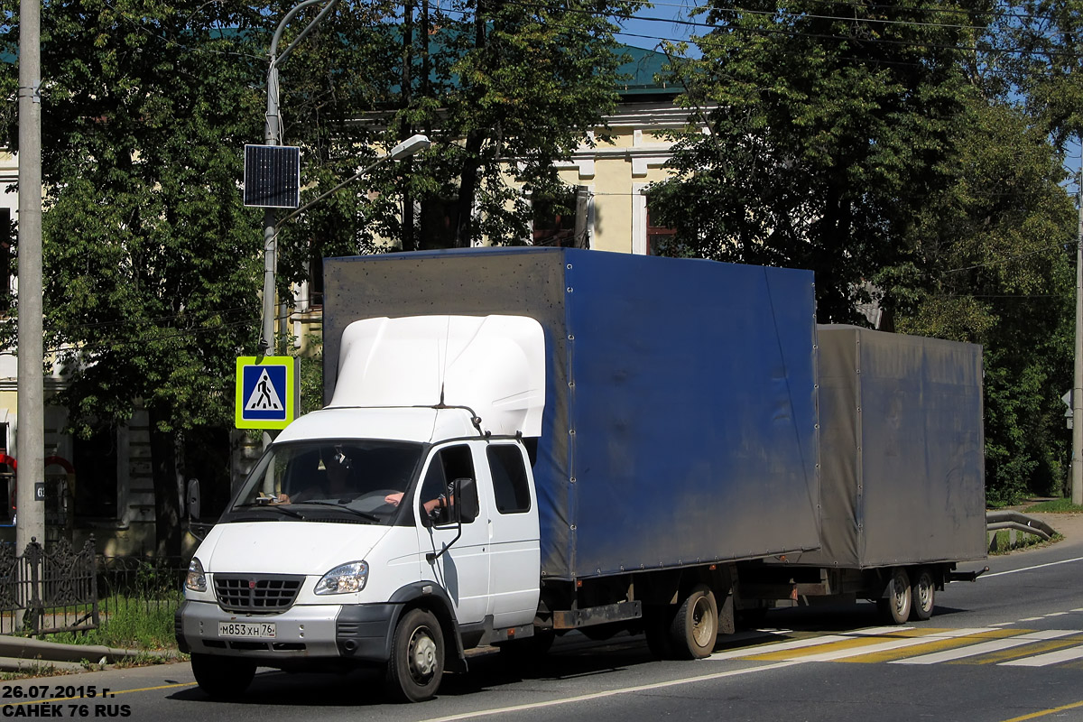 Ярославская область, № М 853 ХН 76 — ГАЗ-331063 "Валдай"