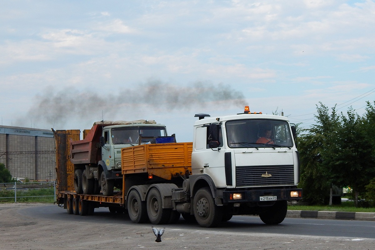 Белгородская область, № К 215 ХН 31 — МАЗ-6422 (общая модель)