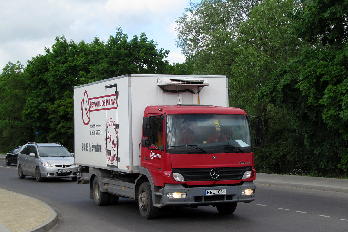 Литва, № BBJ 031 — Mercedes-Benz Atego 1218