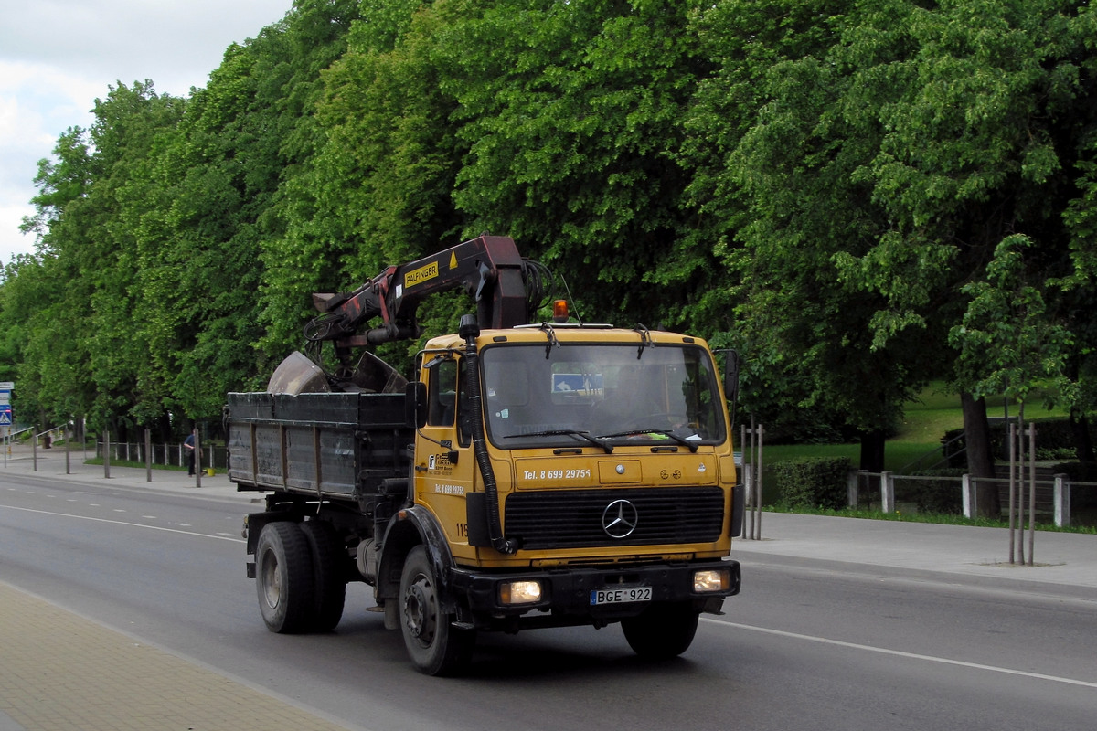 Литва, № BGE 922 — Mercedes-Benz NG (общ. мод.)