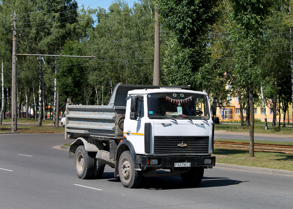 Витебская область, № АА 7361-2 — МАЗ-5551 (общая модель)