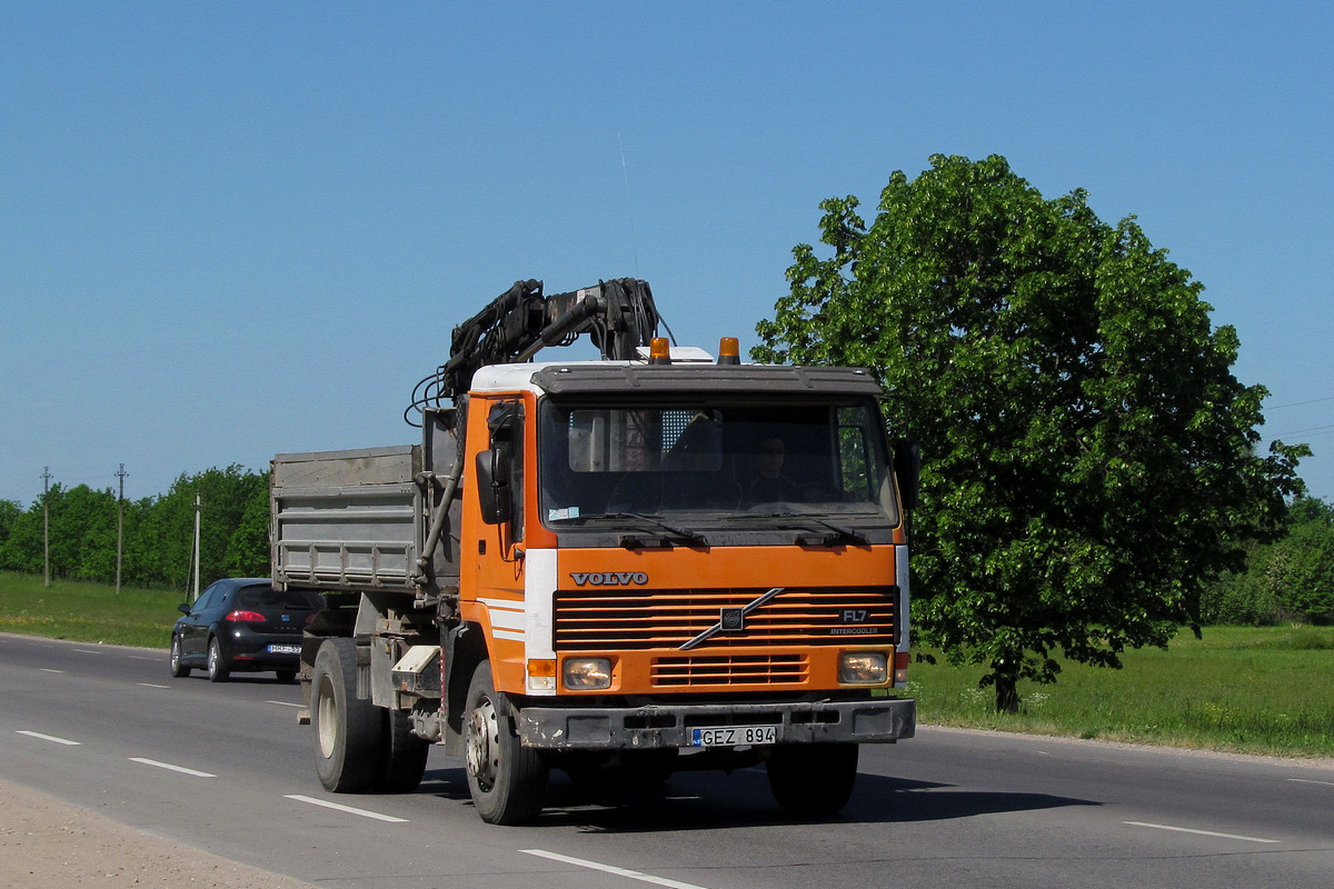 Литва, № GEZ 894 — Volvo FL7