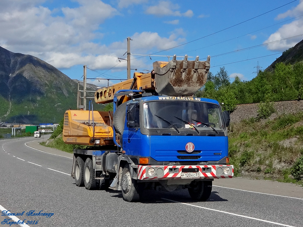 Мурманская область, № Р 120 КС 51 — Tatra 815 TerrNo1-280R21