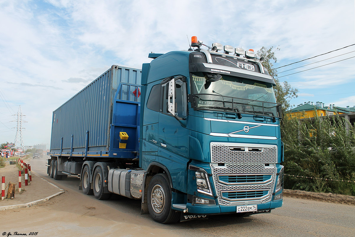 Саха (Якутия), № С 222 ЕМ 14 — Volvo ('2012) FH16.700