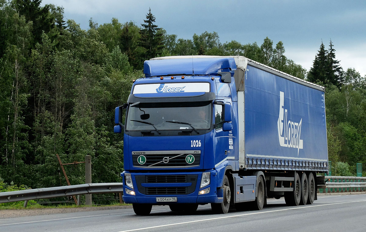 Свердловская область, № 1026 — Volvo ('2008) FH.400 [X9P]